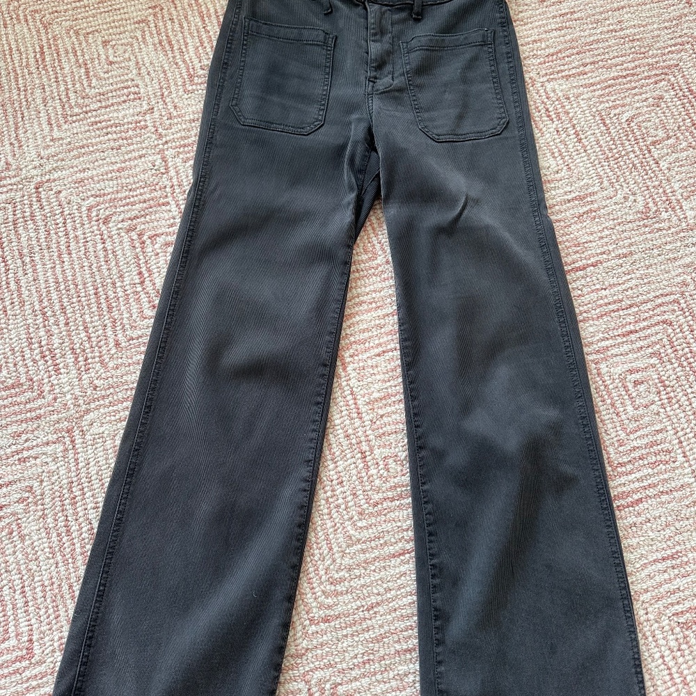 corduroy cropped pants